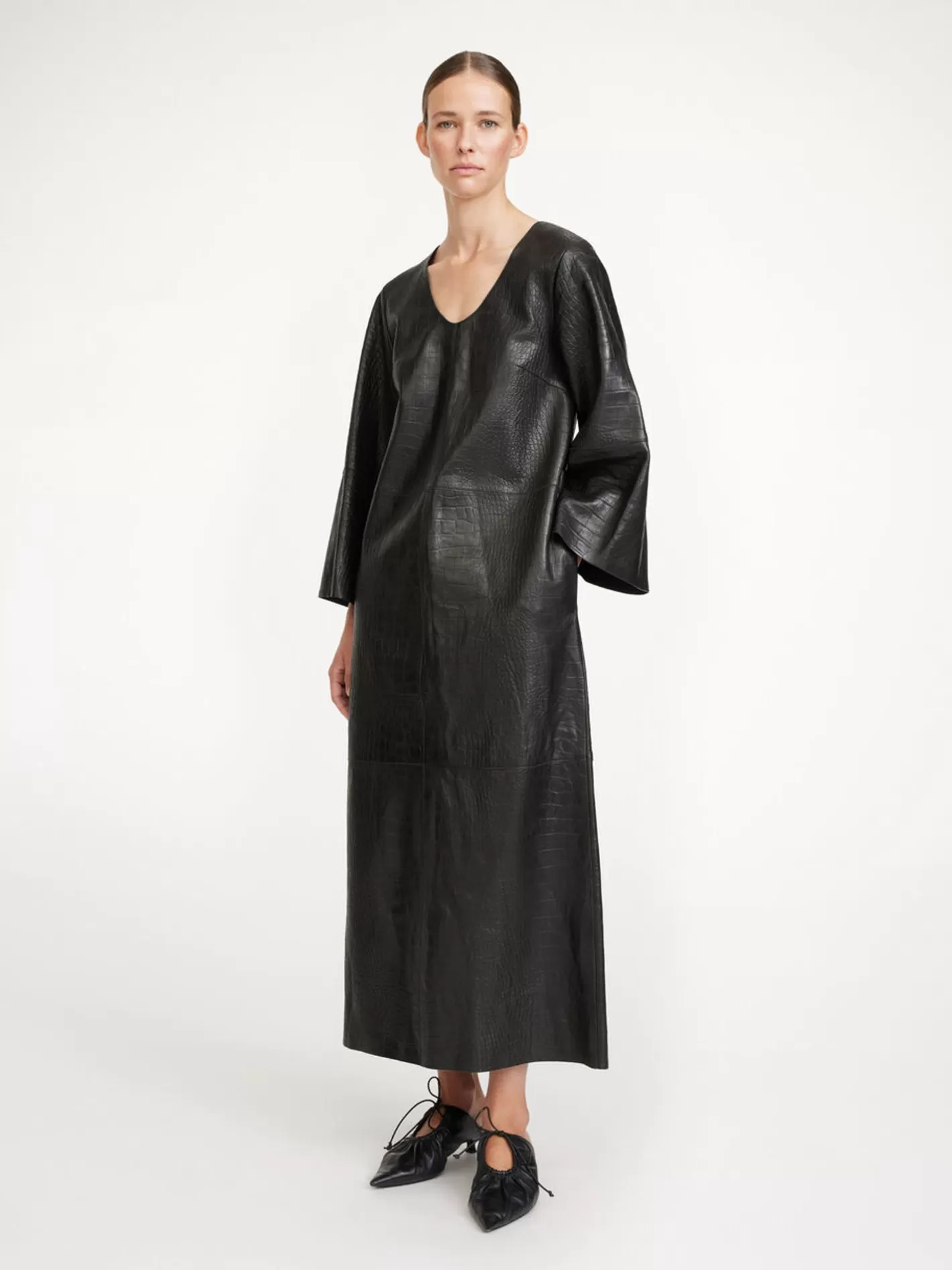 By Malene Birger | Cebello Leather Maxi Dress